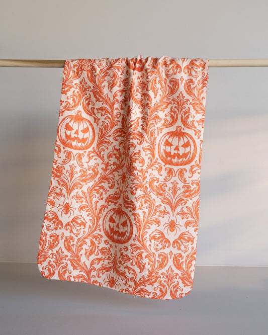 Pumpkin Damask - Loom Loom