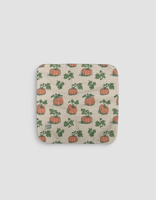 Pumpkin Patch Dishcloth - Loom Loom