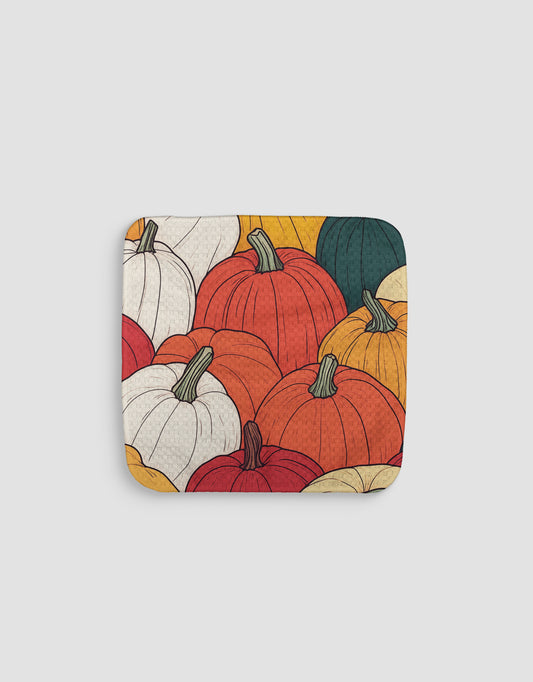 Pumpkin Pile Dishcloth