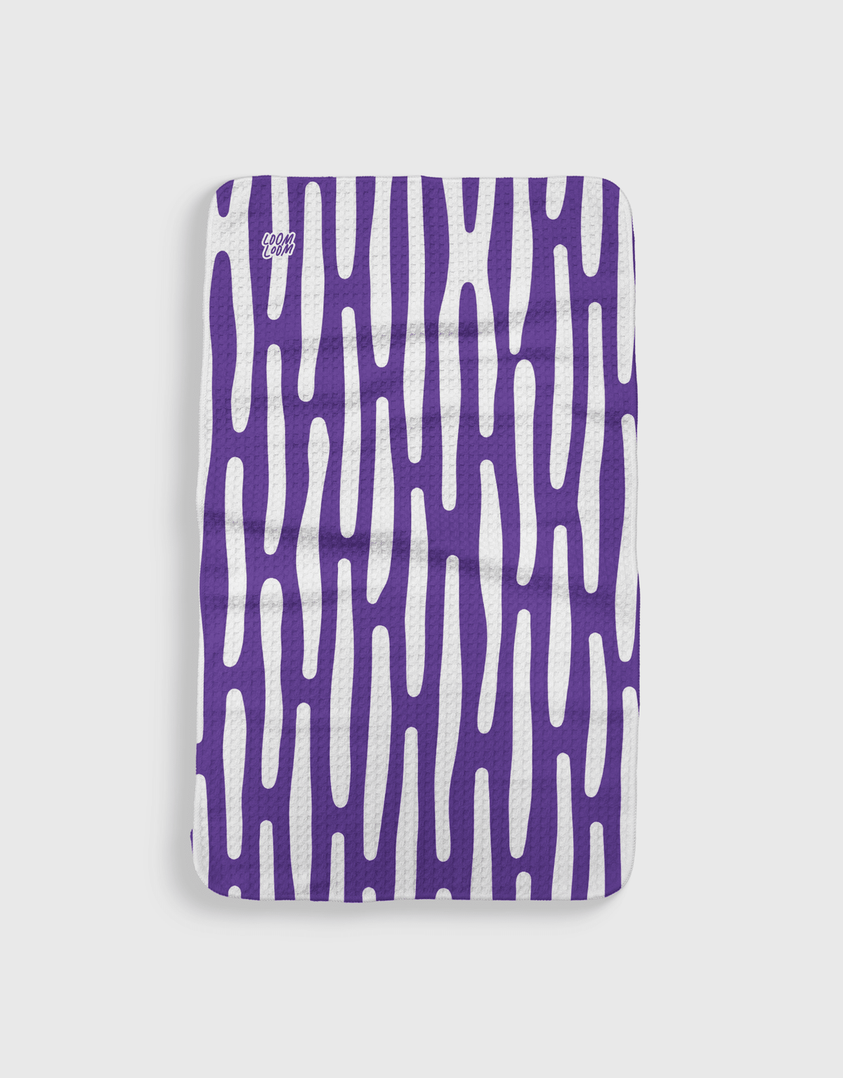 Purple Wiggle Lines - Loom Loom