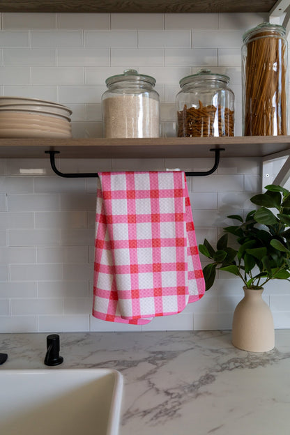 Raspberry Plaid - Loom Loom