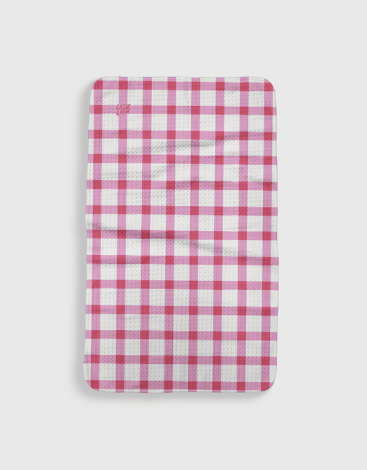 Raspberry Plaid - Loom Loom