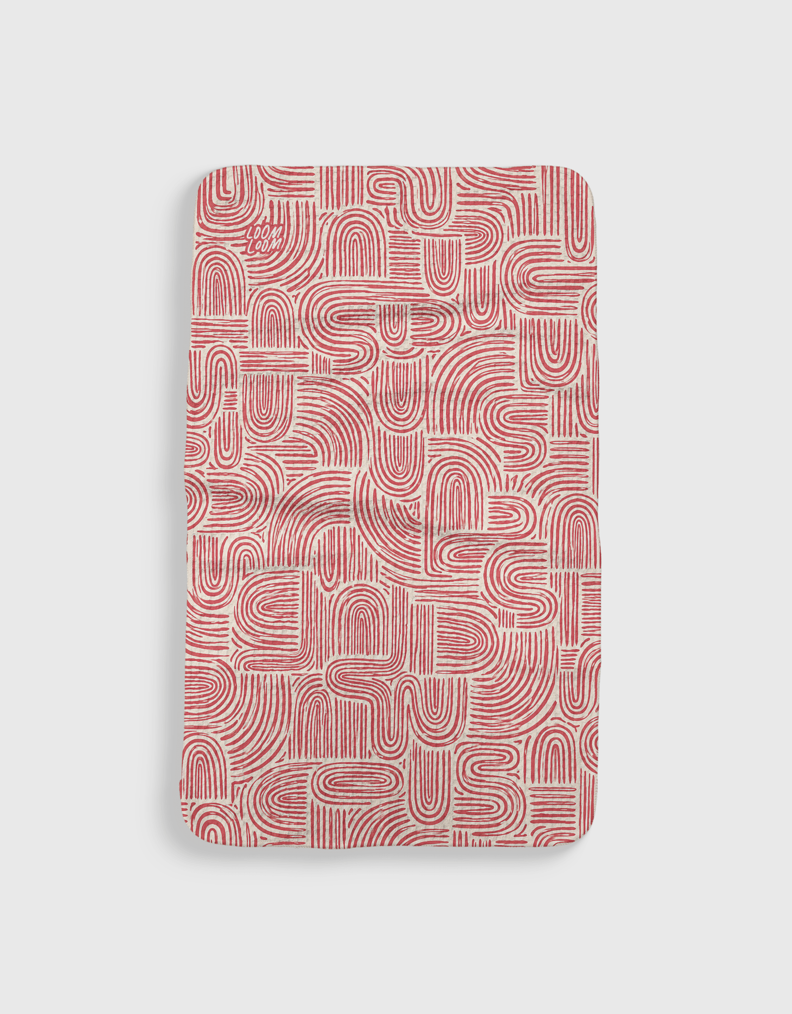 Red Swirl - Loom Loom
