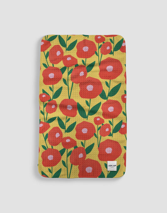 Round Red Flowers - Loom Loom
