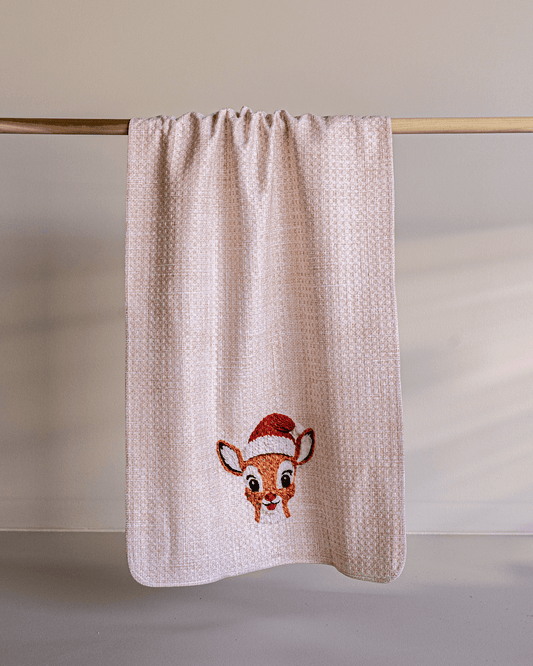 Rudolph Embroidery - Loom Loom