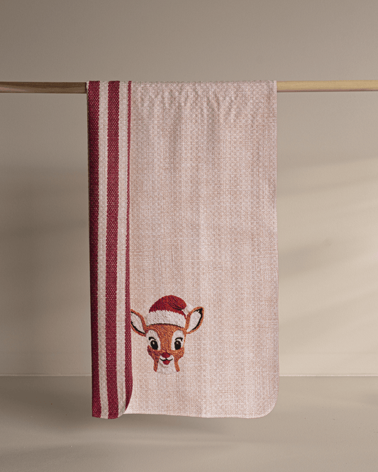Rudolph Embroidery Reversible - Loom Loom