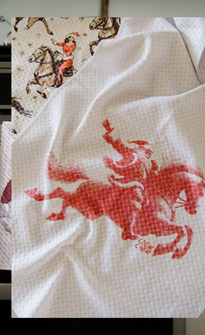 Saddle Up Santa Red - Loom Loom
