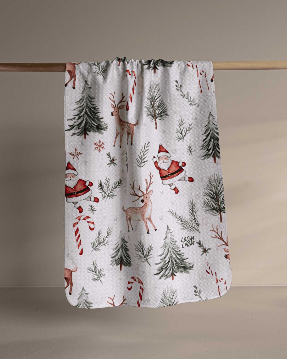 Santa + Reindeer - Loom Loom