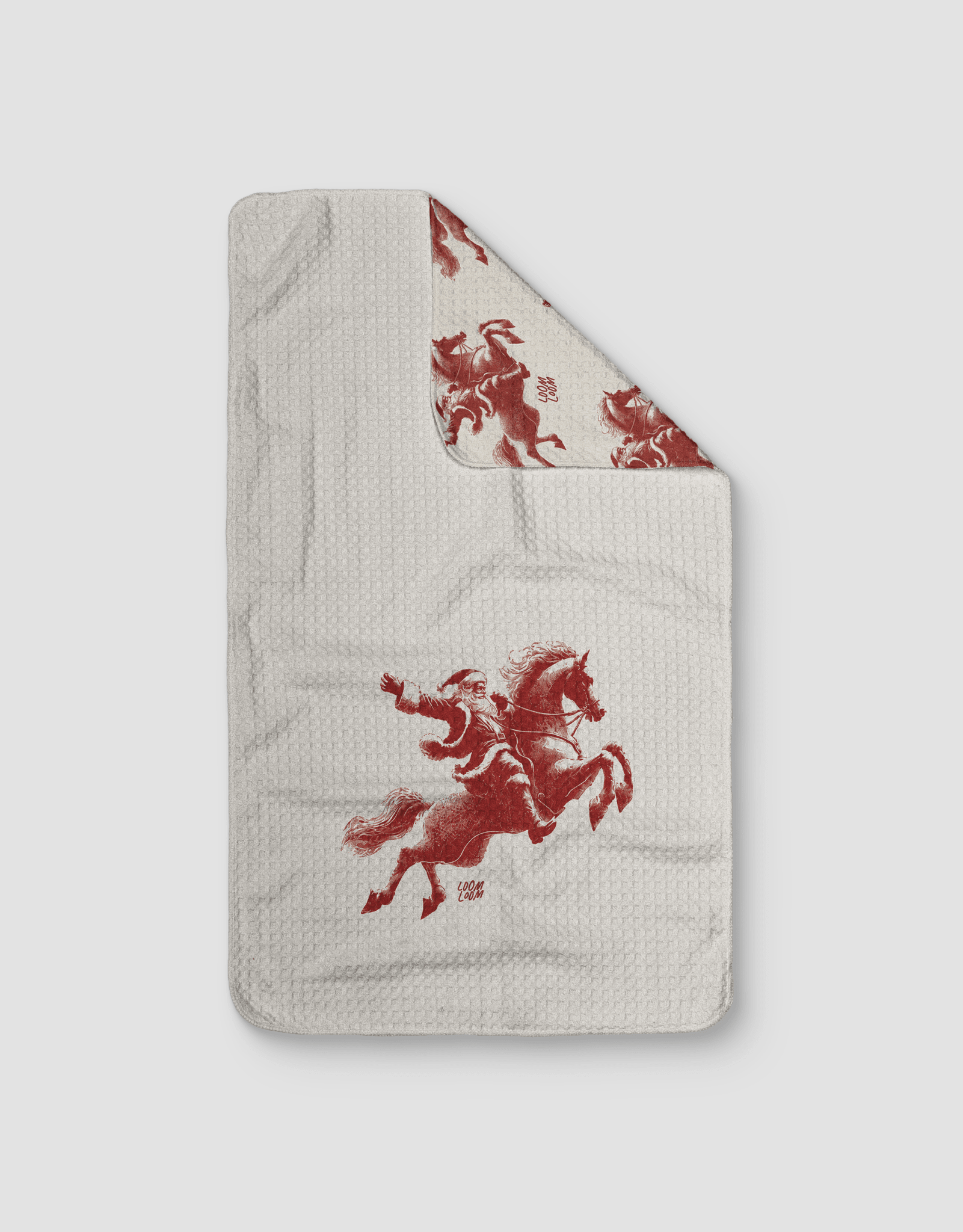 Santa Stampede Reversible - Loom Loom