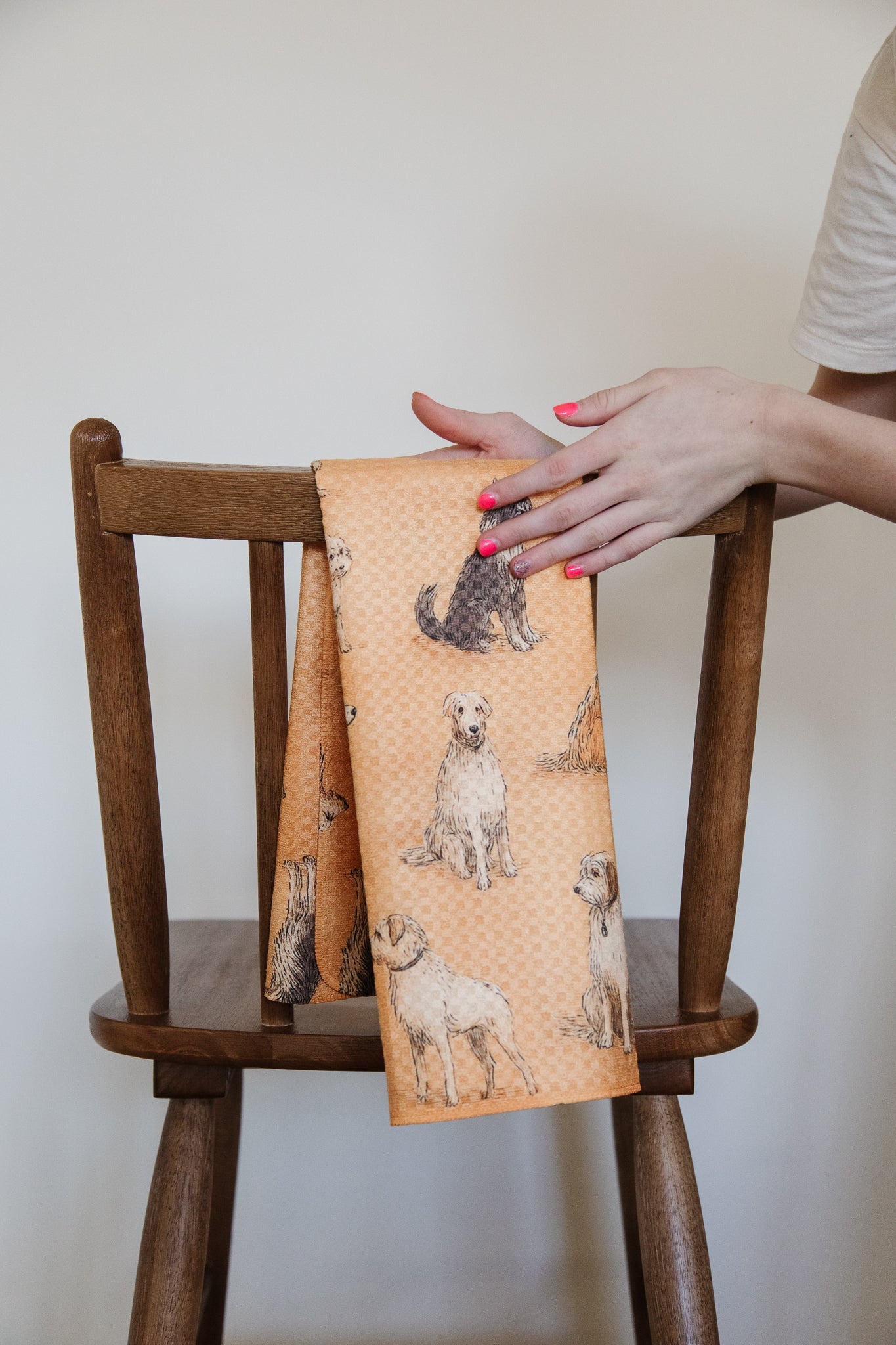 Shaggy Tan Dogs - Loom Loom