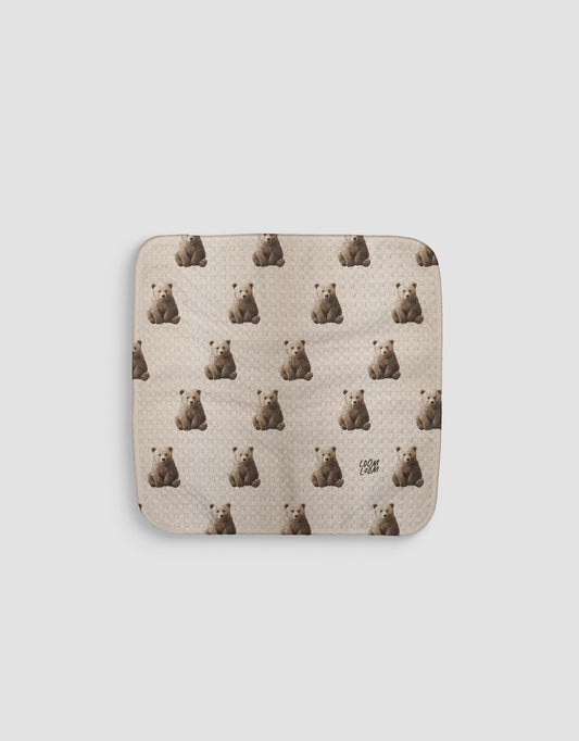 Sitting Bears Dishcloth - Loom Loom