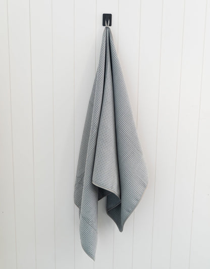 Slate Sunday Bath Towel - Loom Loom