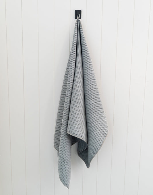 Slate Sunday Bath Towel - Loom Loom