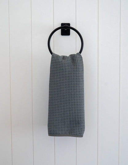 Slate Sunday Hand Towel - Loom Loom