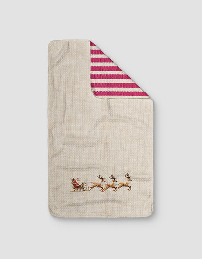 Sleigh Ride Embroidery 2 Reversible