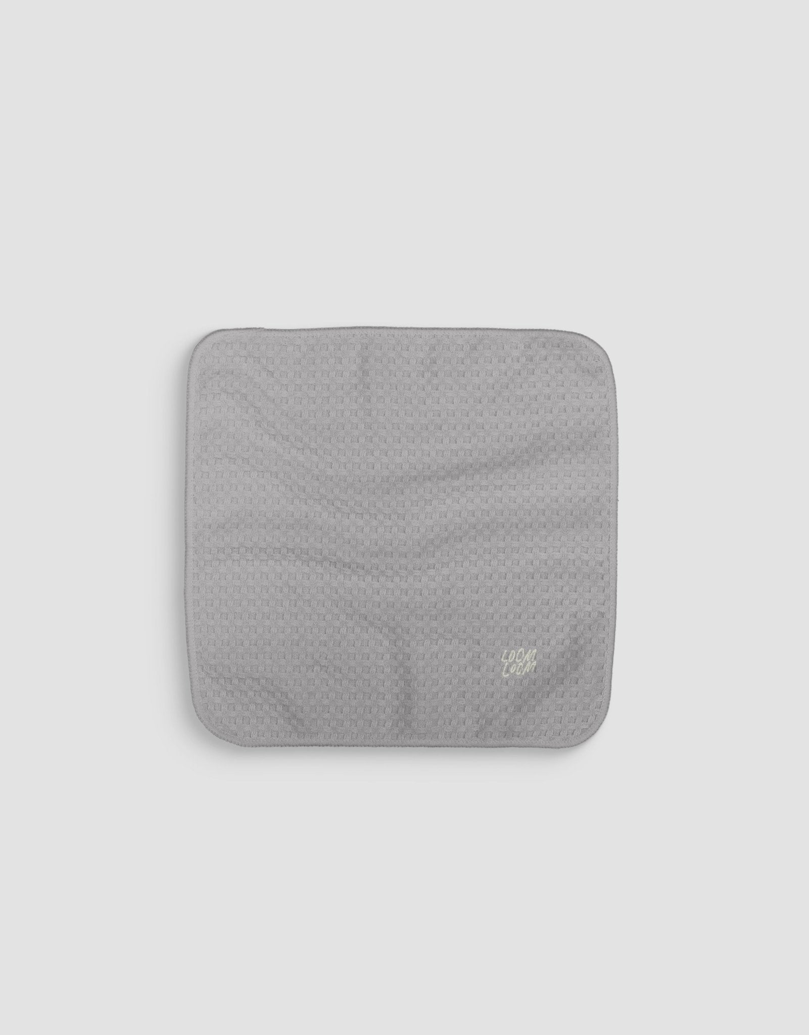 Soft Cool Grey Dishcloth - Loom Loom