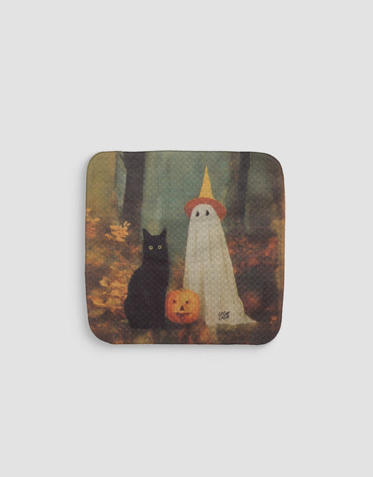 Spooky Friends Dishcloth - Loom Loom