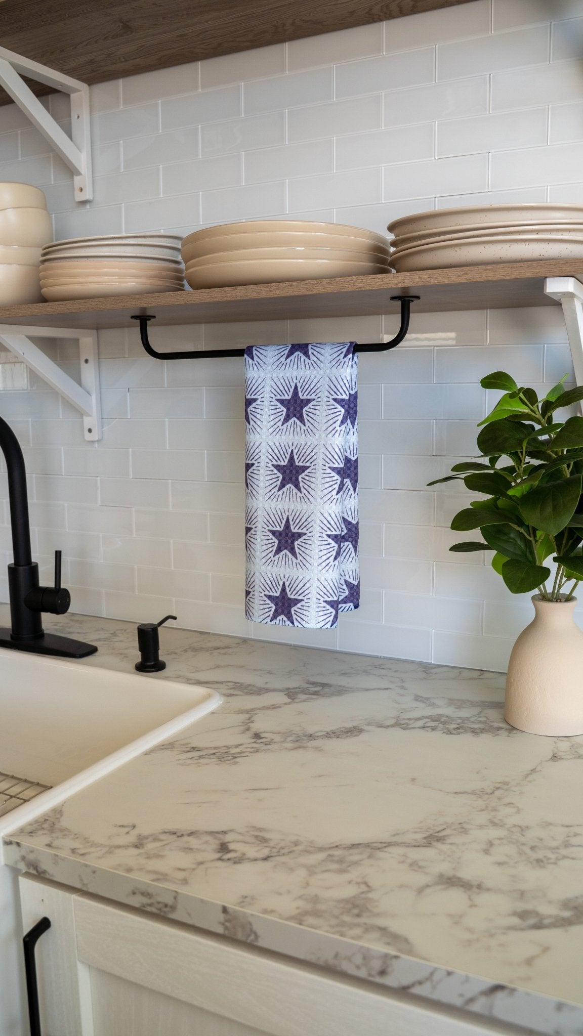 Star Spangled Stamp Blue - Loom Loom