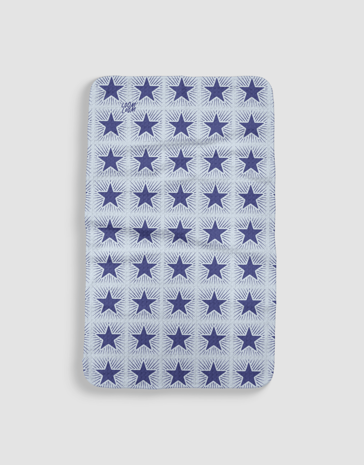 Star Spangled Stamp Blue - Loom Loom