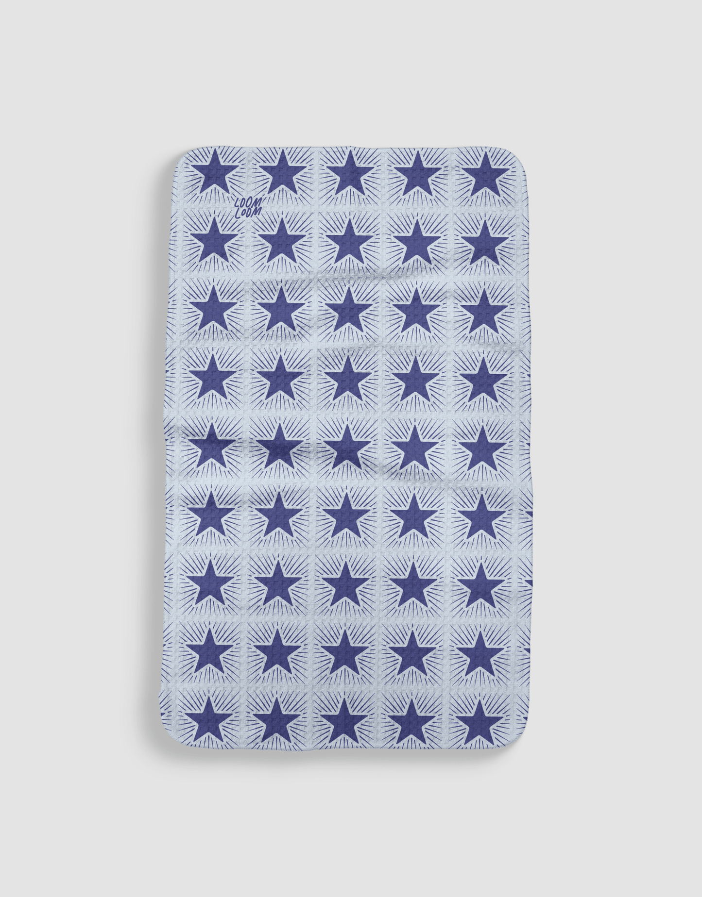 Star Spangled Stamp Blue - Loom Loom