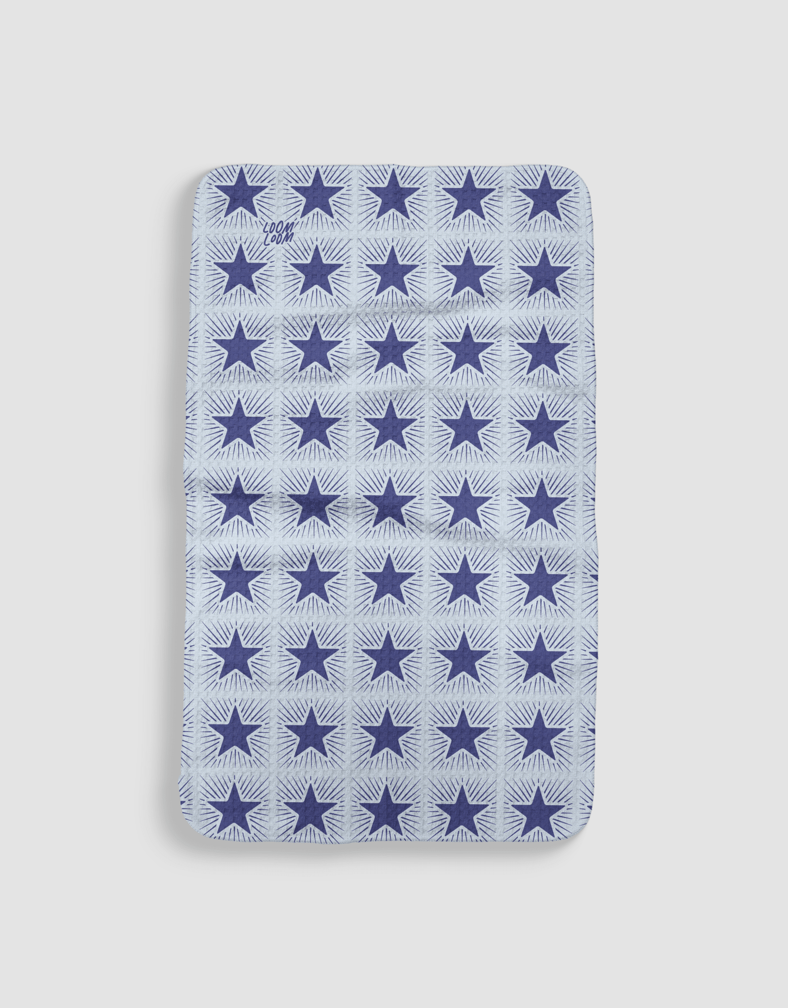Star Spangled Stamp Blue - Loom Loom