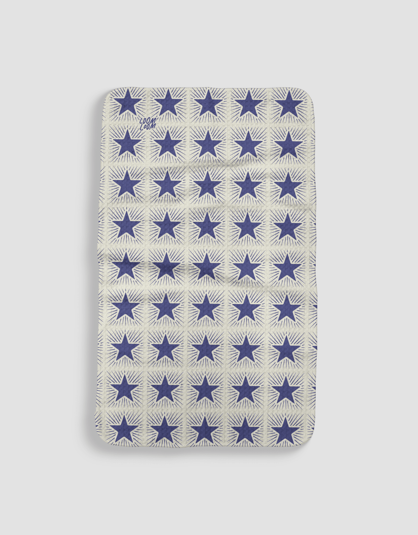 Star Spangled Stamp Cream - Loom Loom