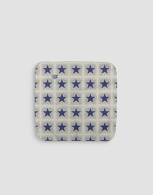 Star Spangled Stamp Cream Dishcloth