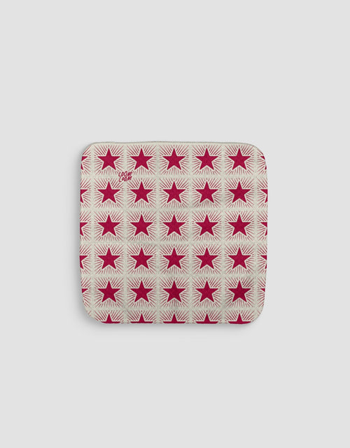 Star Spangled Stamp Red Dishcloth