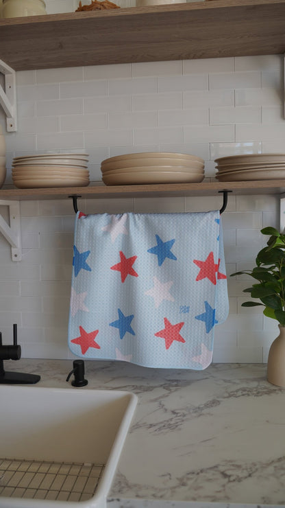 Stars On Light Blue - Loom Loom