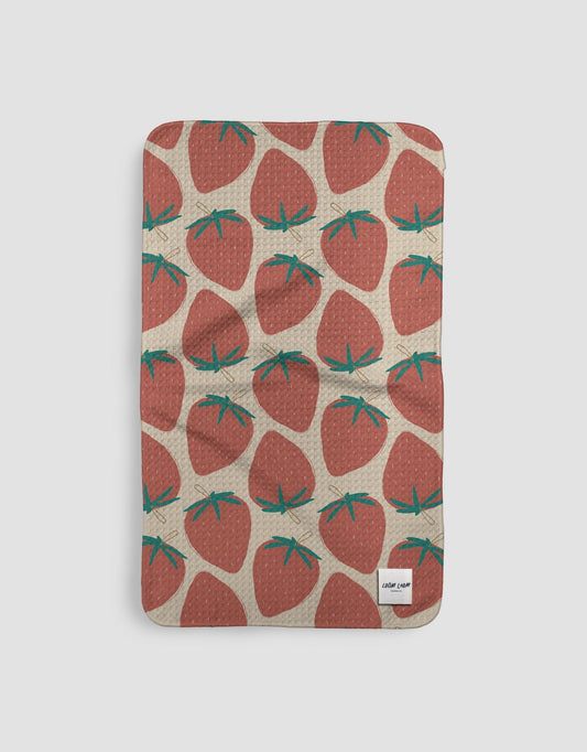 Strawberries On Tan - Loom Loom