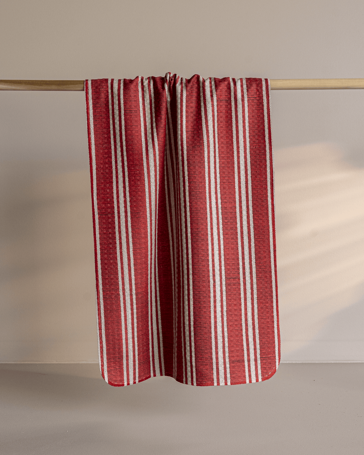 Stripes On Red - Loom Loom