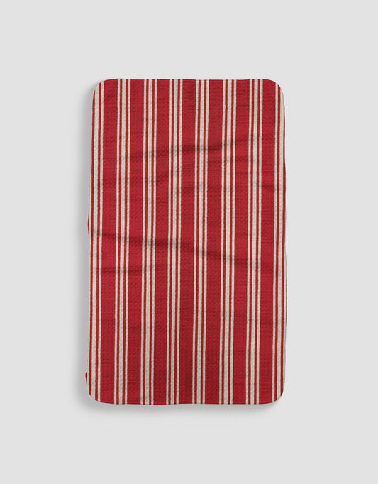 Stripes On Red - Loom Loom