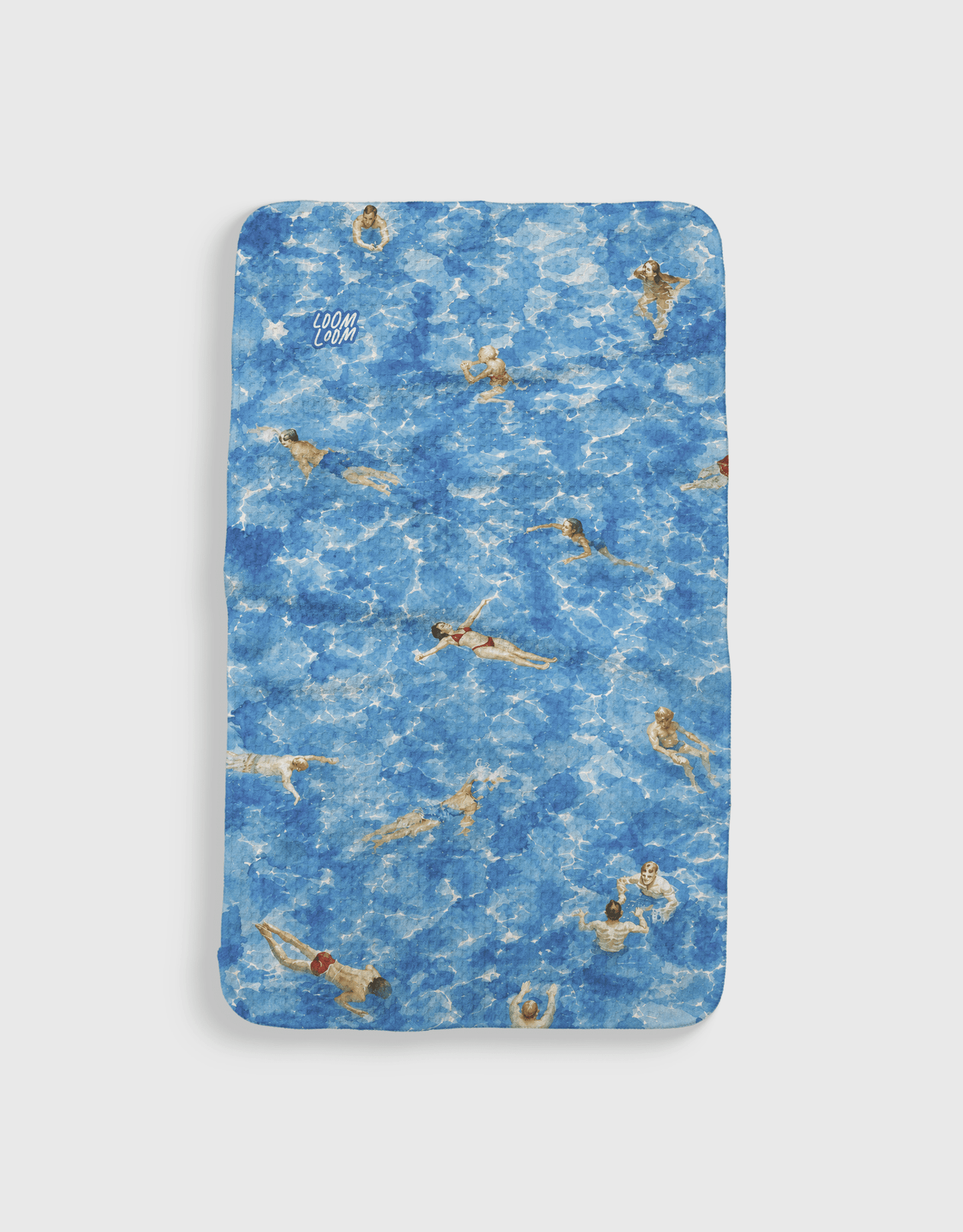 Summer Swimmers Blue - Loom Loom