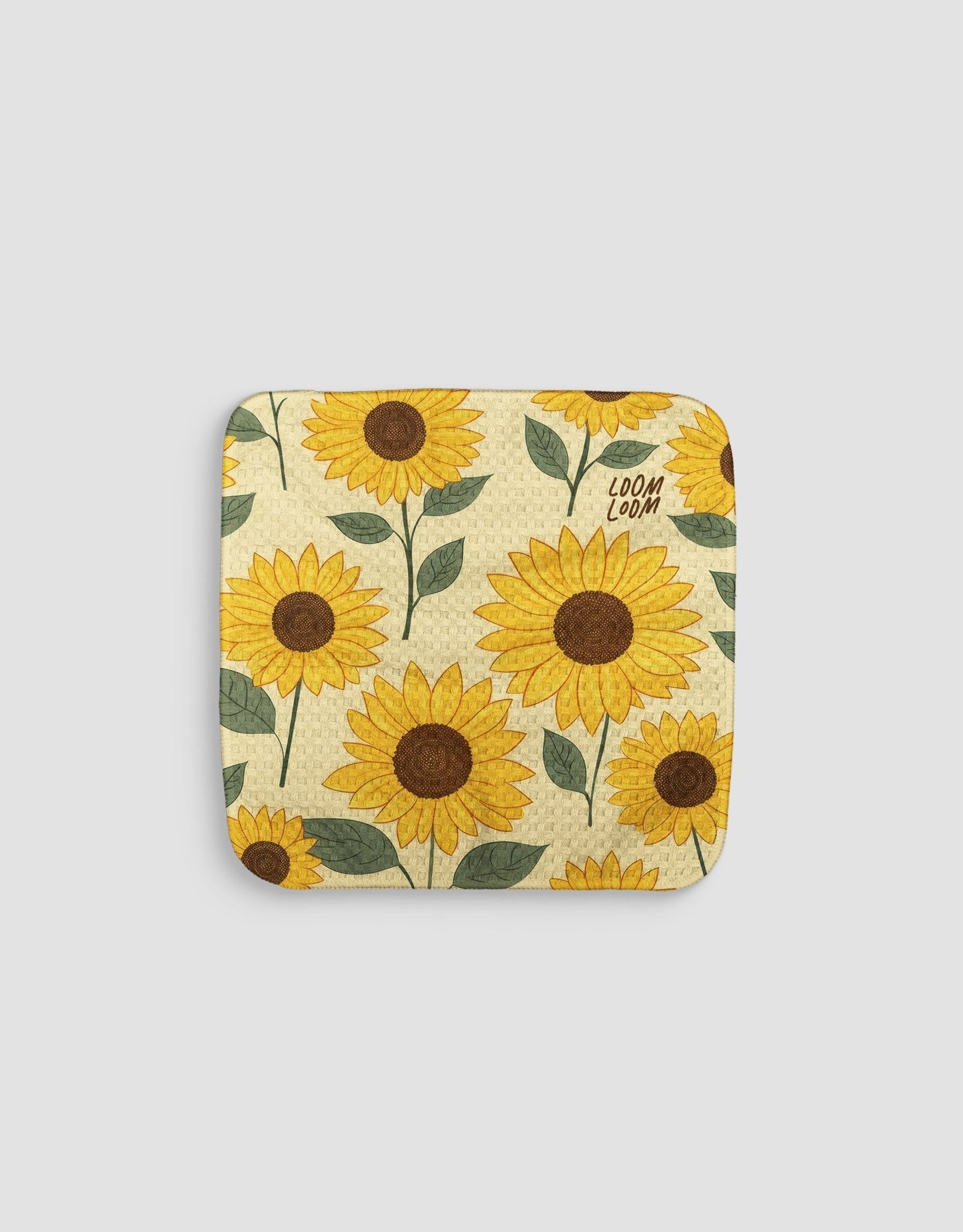 Sunflowers Dishcloth - Loom Loom
