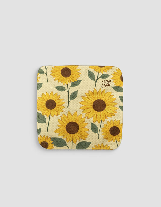 Sunflowers Dishcloth - Loom Loom