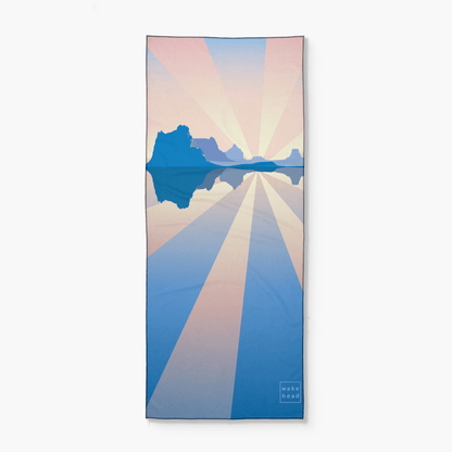 Sunset Oasis Beach Towel - Loom Loom