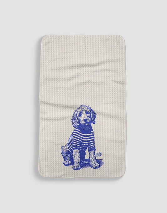 Sweater Dog PInstripes - Loom Loom