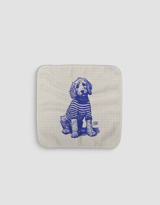 Sweater Dog Dishcloth