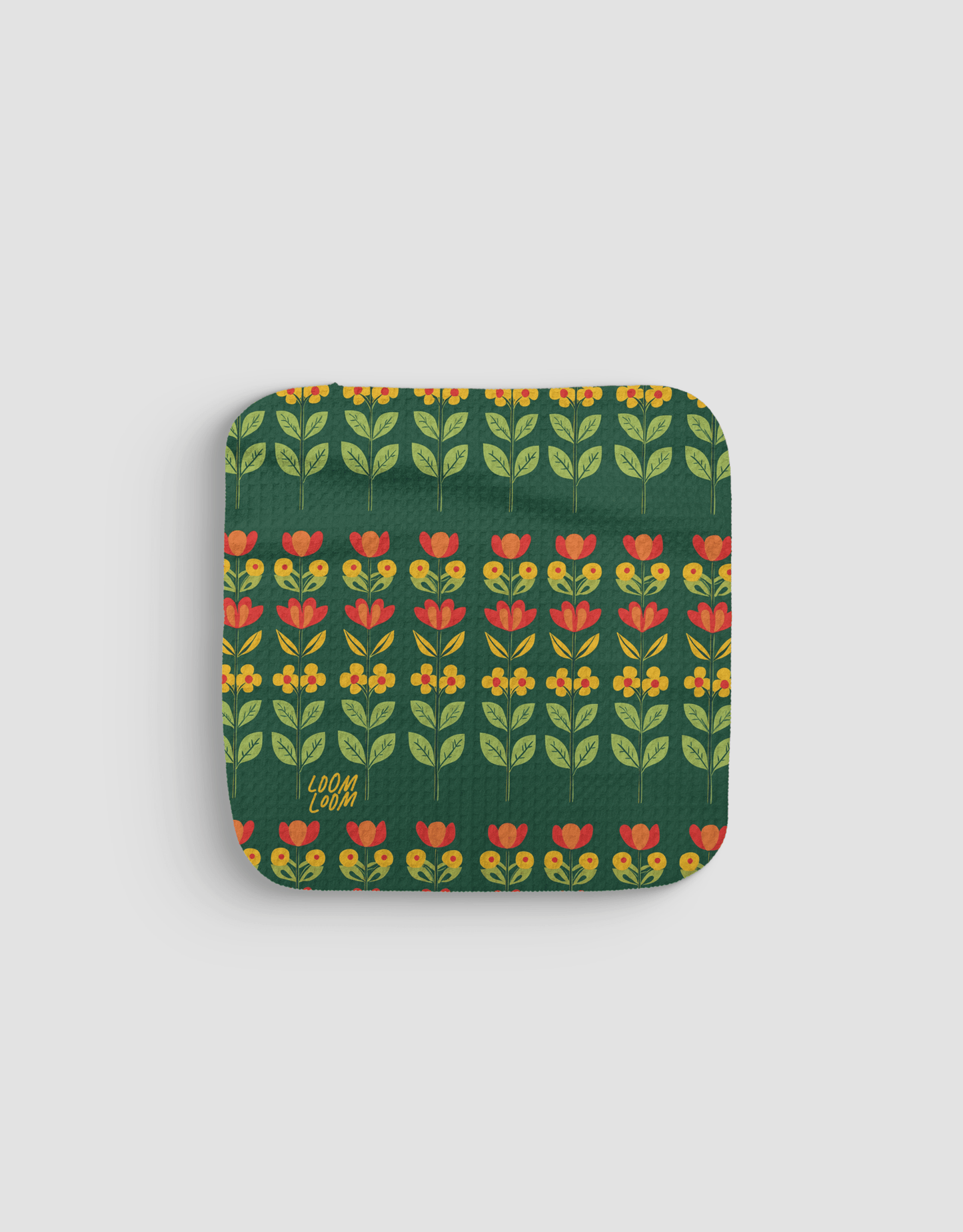 Swedish Floral Dishcloth - Loom Loom