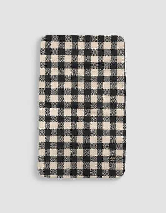 Tan Black Flannel - Loom Loom