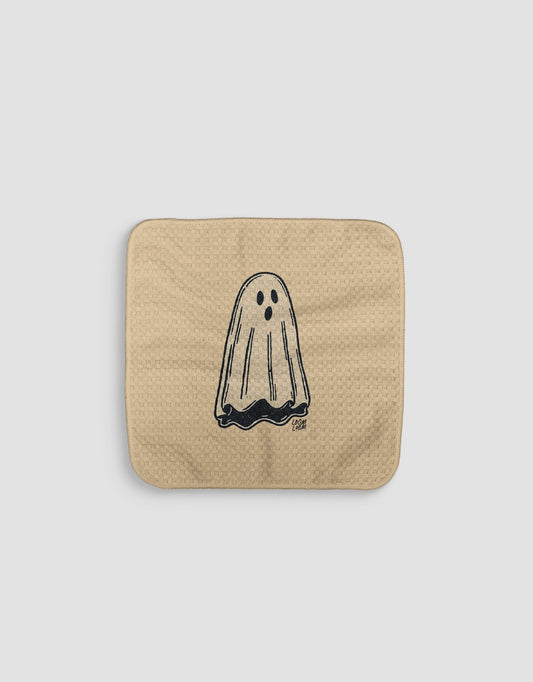 Tan Ghost Dishcloth - Loom Loom