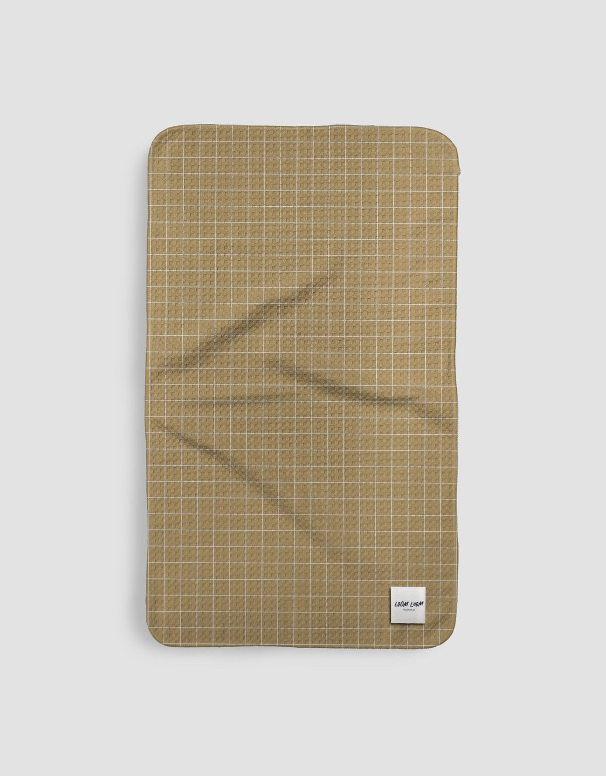 Tan Grid - Loom Loom