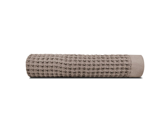 Tan Waffle Bath Sheet - Loom Loom