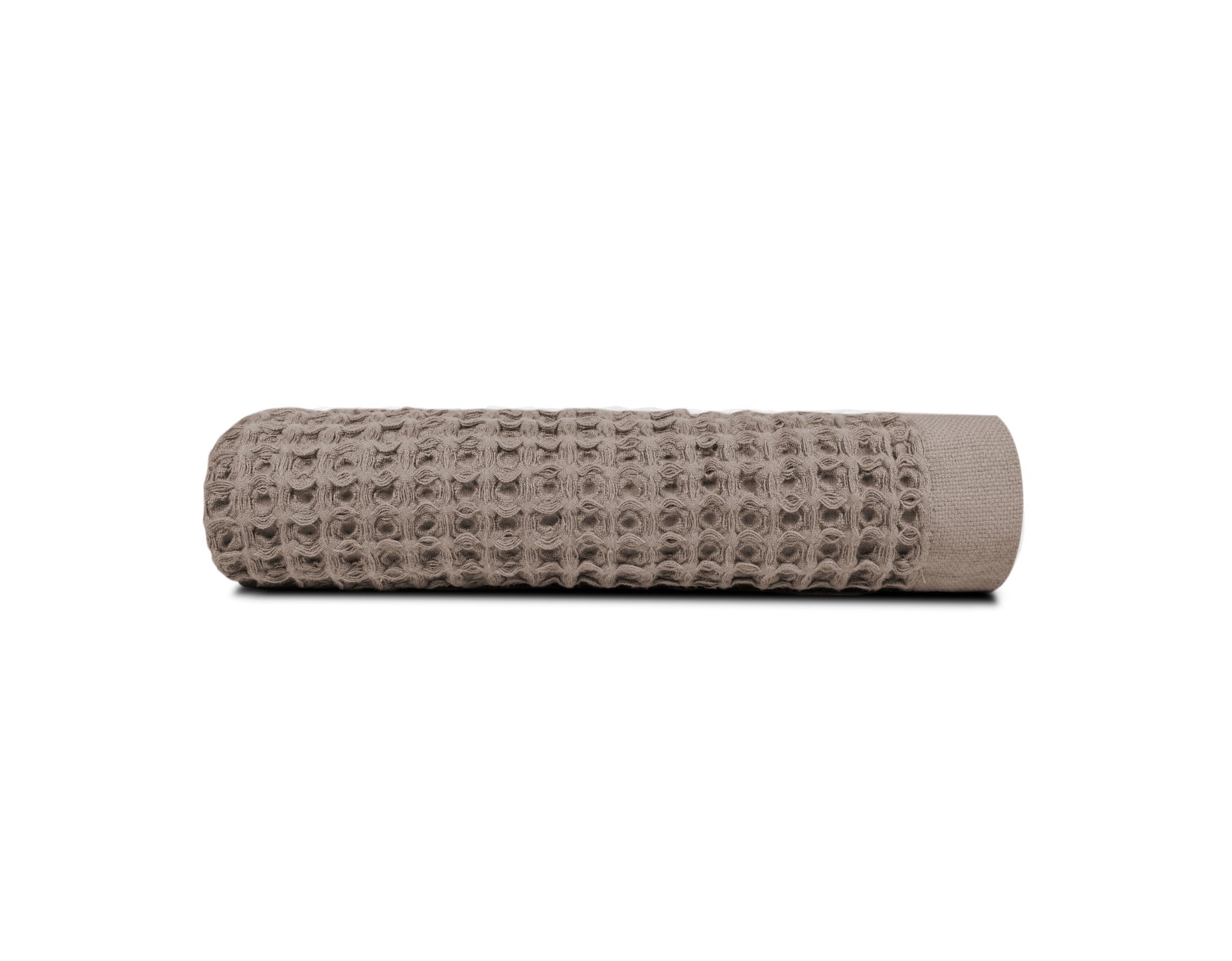 Tan Waffle Bath Towel - Loom Loom
