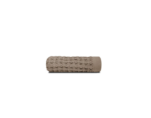 Tan Waffle Hand Towel - Loom Loom