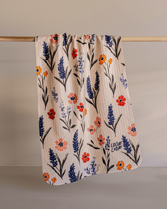 Tan Wildflowers - Loom Loom