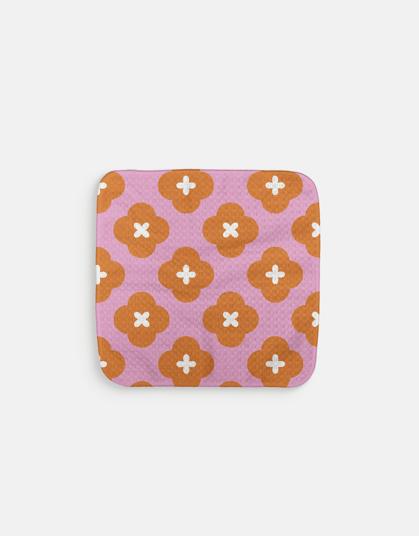 Tangerine Petals Dishcloth - Loom Loom