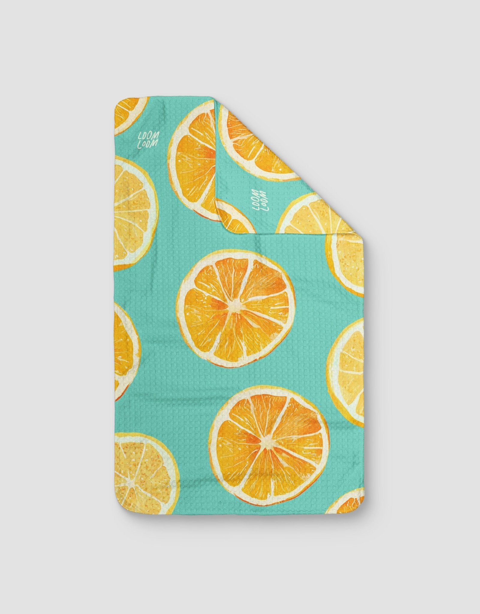 Teal Oranges - Loom Loom