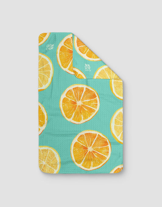 Teal Oranges - Loom Loom