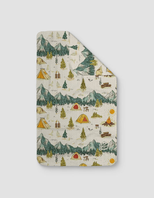 Tents In Valley - Loom Loom